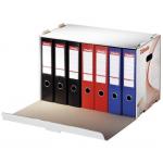 Container arhivare bibliorafturi, deschidere laterala, Esselte