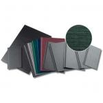 Coperti rigide A4, structura panzata, 20 buc/set, Metal-BIND OPUS Classic- albastru