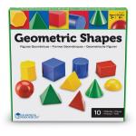 Corpuri geometrice din plastic - 10 piese