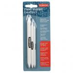 Creion DERWENT Professional, din hartie, pt. amestec si estompare, 3 buc/set, diverse marimi, alb