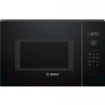 Cuptor cu microunde incorporabil Bosch BFL554MB0, 25L, 900W, sticla neagra