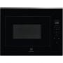 Cuptor cu Microunde incorporabil KMFD264TEX, 26 l, Control electronic, 900 W, Gril, Timer, Afisaj digital, Avertizare sonora, Afisaj LED, Negru-Inox