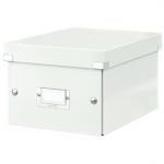 Cutie arhivare 216 x 160 x 282 mm, Leitz Click Store, carton laminat - alb