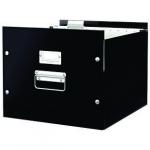 Cutie arhivare pentru 50 dosare suspendabile, Leitz Click Store - negru