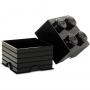 Cutie depozitare LEGO 2x2 negru (40031733)