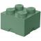 Cutie depozitare LEGO 2X2 verde nisip  (40031747)