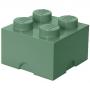 Cutie depozitare LEGO 2X2 verde nisip  (40031747)