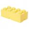 Cutie depozitare LEGO 2x4 galben deschis (40041732)