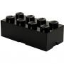 Cutie depozitare LEGO 2x4 negru (40041733)