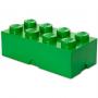 Cutie depozitare LEGO 2x4 verde inchis (40041734)