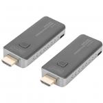 DIGITUS Click & Present Mini - Wireless Presentation System, Black
