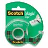 Dispenser cu banda adeziva transparent mata, invizibila la copiere, 19mm x 7.5m, 3M - SCOTCH Magic