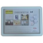 Display nume din plastic, 297 x 210mm, KEJEA - gri