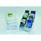 Display plastic pentru brosuri, de birou/perete, 4 x A4-portrait, KEJEA - transparent