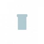 DJOIS T-cards, din hartie, 100buc/set, format 2 - (85 x 48mm, top 60mm) - albastru