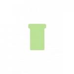 DJOIS T-cards, din hartie, 100buc/set, format 2 - (85 x 48mm, top 60mm) - verde