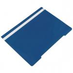 Dosar cu sina si 2 perforatii A4 plastic 50 buc/um bleumarin (1 buc/buc)