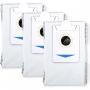 Ecovacs Antibacterial Dust Bag DDB030025 for DEEBOT  X2 OMNI/X5 OMNI/T30S/T30S PRO Auto-Empty Station, 3 pcs