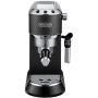 Espressor manual DeLonghi Dedica Style EC 685, 1300 W, 15 Bar, 1.1 l, Slim, Negru