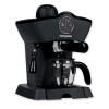 Espressor manual Heinner Retro Effect HEM-200BK, 800W, 3.5bar, capacitate rezervor 0.24L, termometru frontal apa, optiuni preparare: espresso si cappuccino, Negru