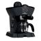 Espressor manual Heinner Retro Effect HEM-200BK, 800W, 3.5bar, capacitate rezervor 0.24L, termometru frontal apa, optiuni preparare: espresso si cappuccino, Negru
