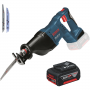 Fierastrau sabie cu acumulator Bosch Professional GSA 18 V-Li, L-Boxx