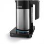 Fierbator apa Bosch TWK7203, 2200 W,1.7 L, setare 7 temperaturi, Keep Warm Function,Filtru anti-calcar detasabil, Negru/Inox