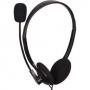 Gembird microphone & stereo headphones MHS-123 with volume control, black color