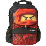 Ghiozdan scoala Hansen Core Line - design Ninjago Red
