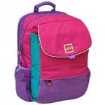 Ghiozdan scoala Hansen Core Line - design roz/violet