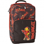 Ghiozdan scoala Maxi Light - design NinjaGo, Red