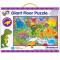 Giant Floor Puzzle: Dinozauri (30 piese)