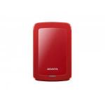 HDD extern ADATA HV300 Slim 2TB, Shock Sensor, 2.5, USB 3.1, Rosu