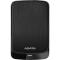 HDD extern ADATA HV320 Slim 2TB, Shock Sensor, 2.5, USB 3.1, Negru