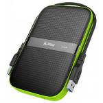HDD extern portabil Silicon Power Armor A60, 2TB Shockproof/Water-resistant, USB 3.0, Negru