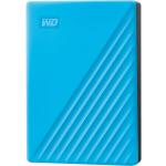 HDD extern WD My Passport 4TB, 2.5, USB 3.2 Gen1, Albastru