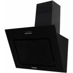 Hota decorativa Heinner DCH-650RGBK, putere maxima de absorbtie: 650m3/h, 3 trepte de viteza, negru + sticla