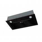 Hota Incorporabila Tornado Modul Glass 750 (60), 1 motor, latime 60 cm, 3 viteze, absorbtie 750 m3/ora, Negru