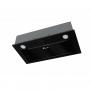 Hota Incorporabila Tornado Modul Glass 750 (60), 1 motor, latime 60 cm, 3 viteze, absorbtie 750 m3/ora, Negru