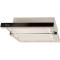 Hota telescopica Hansa OTS6226IH, 60 cm, 380 m3/h, 2 motoare, 2 filtre aluminiu, 3 trepte, iluminare, inox / negru