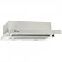 Hota Telescopica Incorporabila Tornado Storm 700 (50), 1 motor, latime 50 cm, 3 viteze, absorbtie 700 m3/ora, Alb