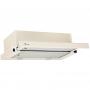 Hota Telescopica Incorporabila Tornado Storm 700 (60), 1 motor, latime 60 cm, 3 viteze, absorbtie 700 m3/ora, Bej