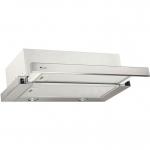 Hota Telescopica Incorporabila Tornado Storm 700 (60), 1 motor, latime 60 cm, 3 viteze, absorbtie 700 m3/ora, Inox