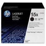 HP CE255X BLACK TONER CARTRIDGE