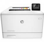 Imprimanta HP LaserJet Pro M454dw, Color, Format A4, Retea, Wi-Fi, Duplex
