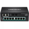 Industrie 10Port Gbit PoE+ Metall