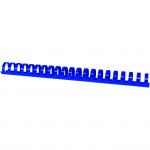 Inele plastic 25 mm, max 240 coli, 50buc/cut Office Products - albastru