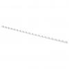 Inele plastic 6 mm, max 25 coli,100buc/cut, Office Products - alb