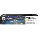 Ink HP 981X yellow | 10 000 pg | HP PageWide Enterprise 556/586