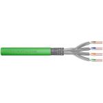Installation cable cat.8.2, S/FTP, Dca, AWG 22/1, LSOH, 100m, green